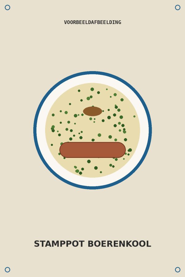 Stamppot boerenkool (voorbeeldafbeelding)