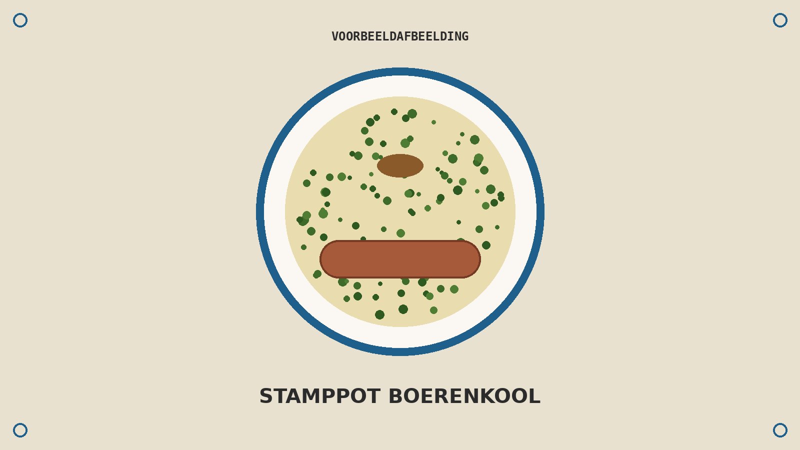 Stamppot boerenkool (voorbeeldafbeelding)
